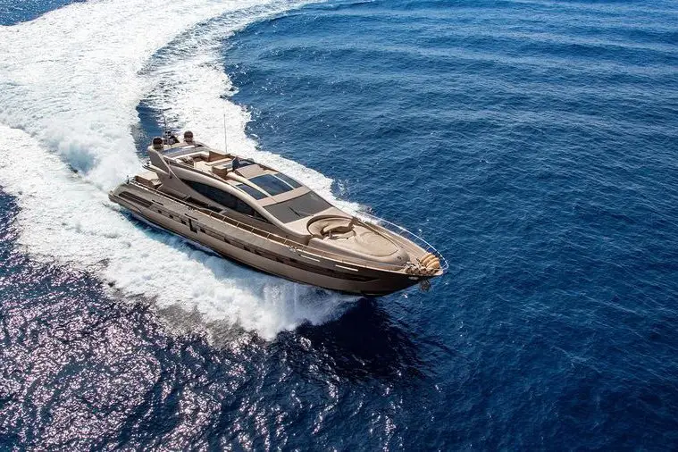 Cerri 102’ Flying Sport, exterior — Sardinia Lux Yachts, Sardinia. Cerri 102’ Flying Sport — 31m