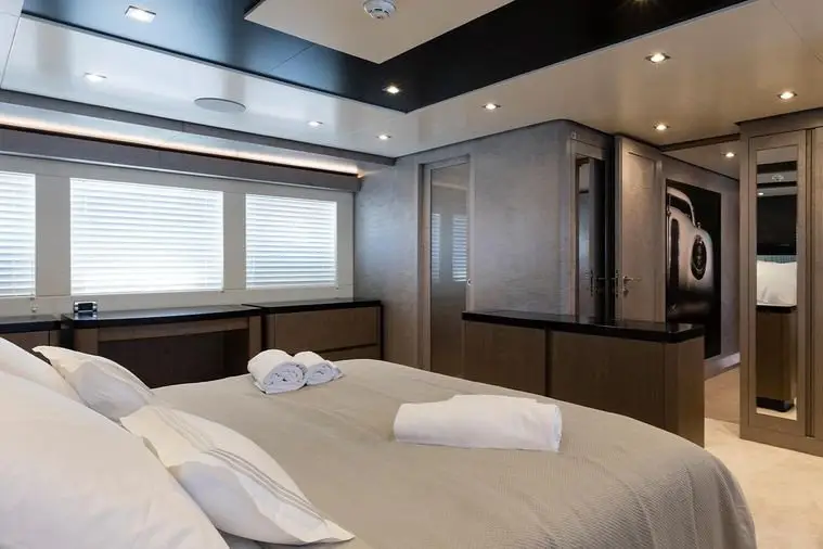 Cerri 102’ Flying Sport, main deck — Sardinia Lux Yachts, Sardinia. Cerri 102’ Flying Sport — 31m