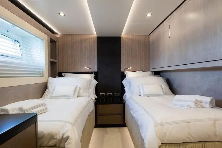 Cerri 102’ Flying Sport, aft deck — Sardinia Lux Yachts, Sardinia. Cerri 102’ Flying Sport — 31m