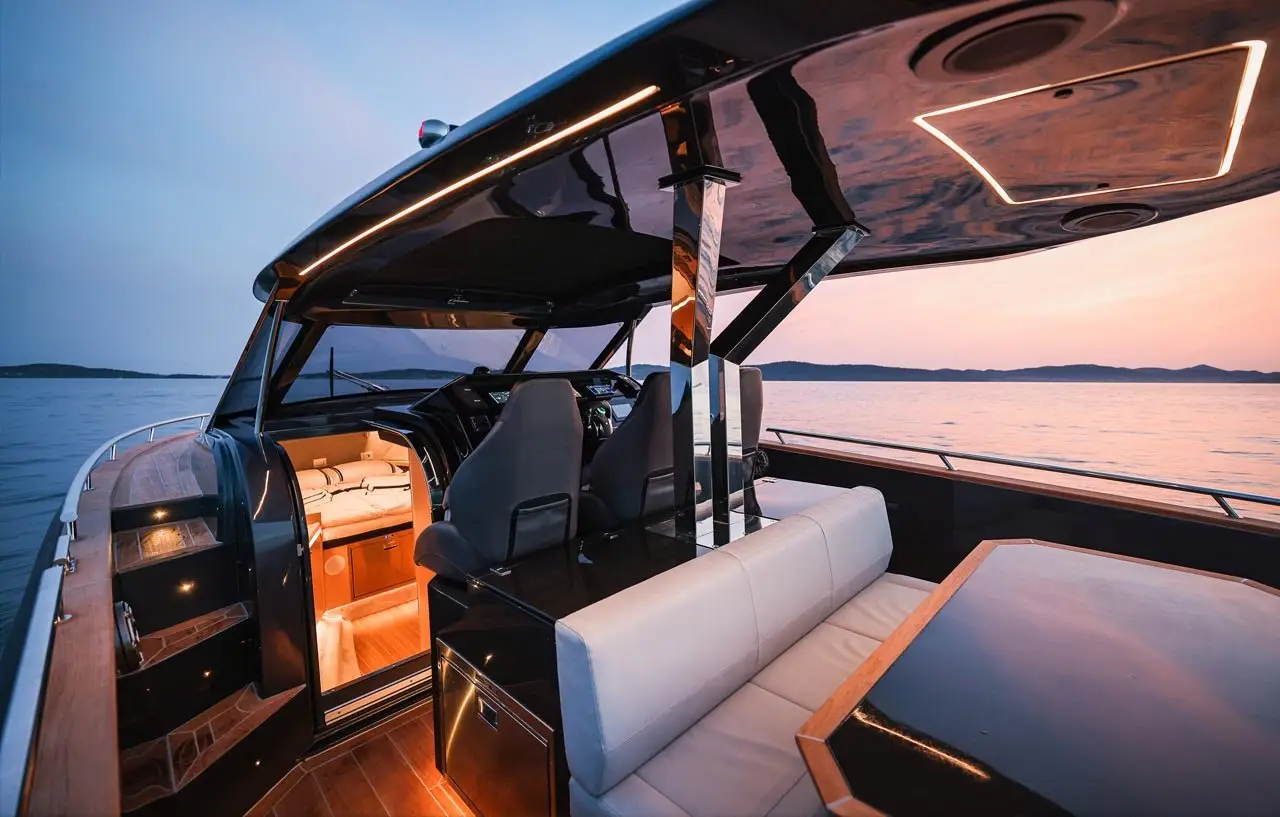Forza 37, ponte principale — Sardinia Lux Yachts, Sardegna. Forza 37 — 20m