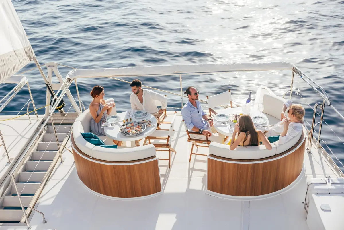Manana Yacht, main deck — Sardinia Lux Yachts, Sardinia. Manana Yacht — 20.8m