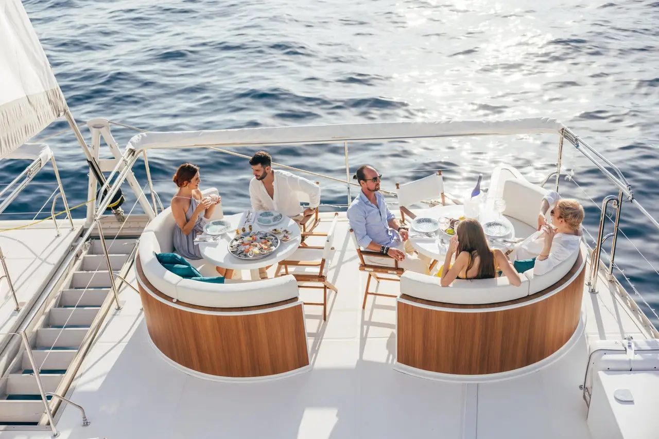 Manana Yacht, main deck — Sardinia Lux Yachts, Sardinia. Manana Yacht — 20.8m