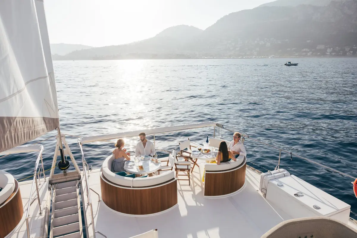 Manana Yacht, master cabin — Sardinia Lux Yachts, Sardinia. Manana Yacht — 20.8m