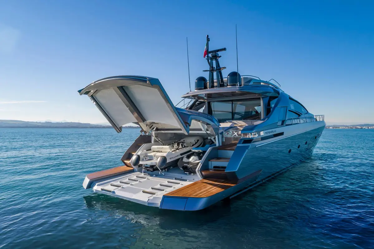 Pershing 8X, exterior — Sardinia Lux Yachts, Sardinia. Pershing 8X — 25m