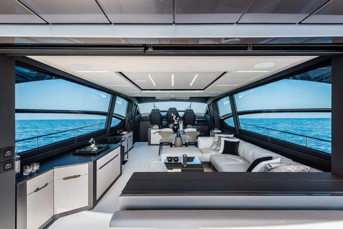Pershing 8X, exterior — Sardinia Lux Yachts, Sardinia. Pershing 8X — 25m