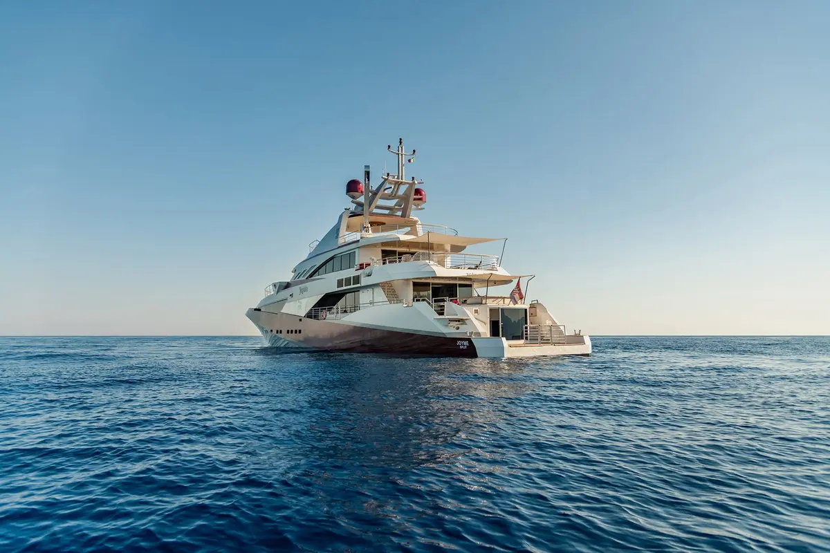 Philip Zepter 50m, ponte di poppa — Sardinia Lux Yachts, Sardegna. Philip Zepter 50m — 50m