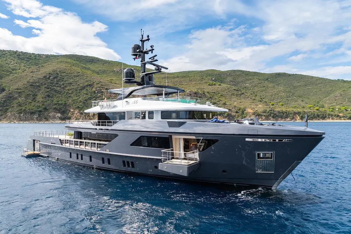 M, exterior — Sardinia Lux Yachts, Sardinia. M — 47m