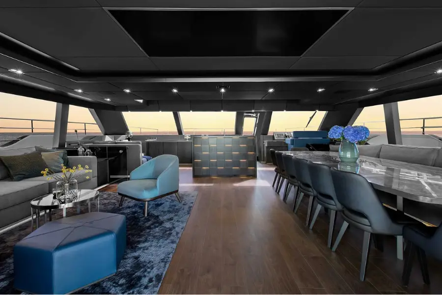 Sunreef 80, master cabin — Sardinia Lux Yachts, Sardinia. Sunreef 80 — 23.9m