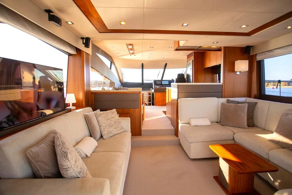 Manhattan 65, cubierta principal — Sardinia Lux Yachts, Cerdeña. Manhattan 65 — 22m